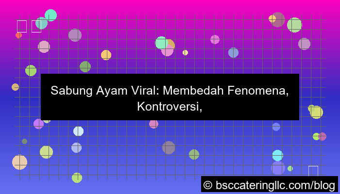 visual sabung ayam viral