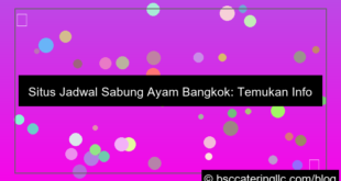 situs jadwal sabung ayam bangkok