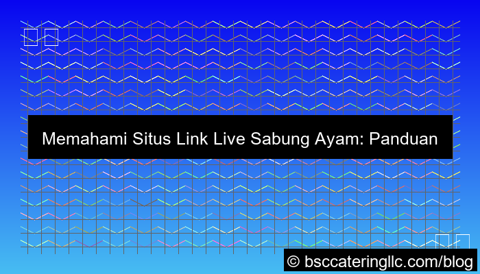 desain situs link live sabung ayam