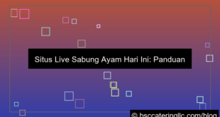 situs live sabung ayam hari ini
