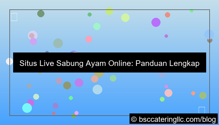 gambar situs live sabung ayam