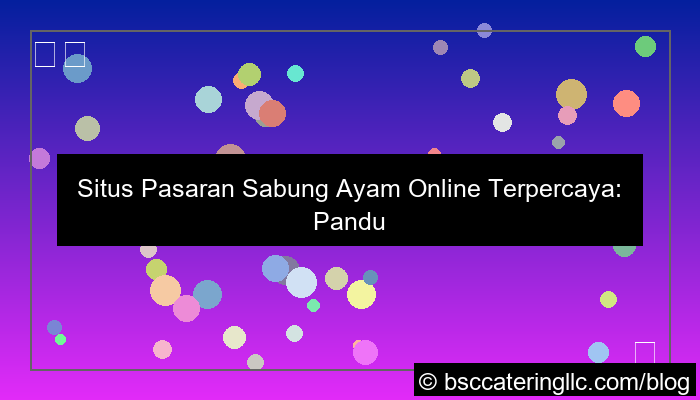 grafik situs pasaran sabung ayam