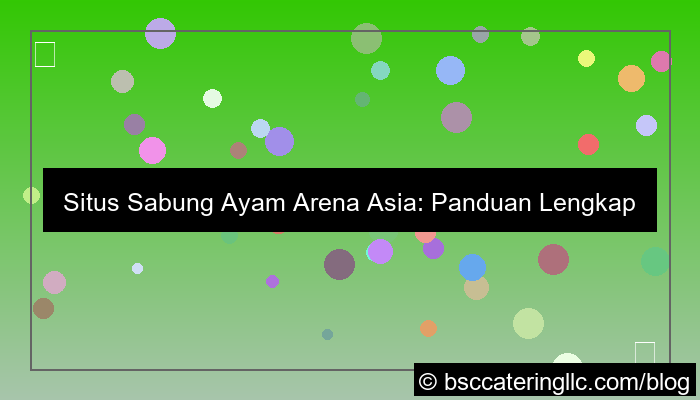 ilustrasi situs sabung ayam arena asia