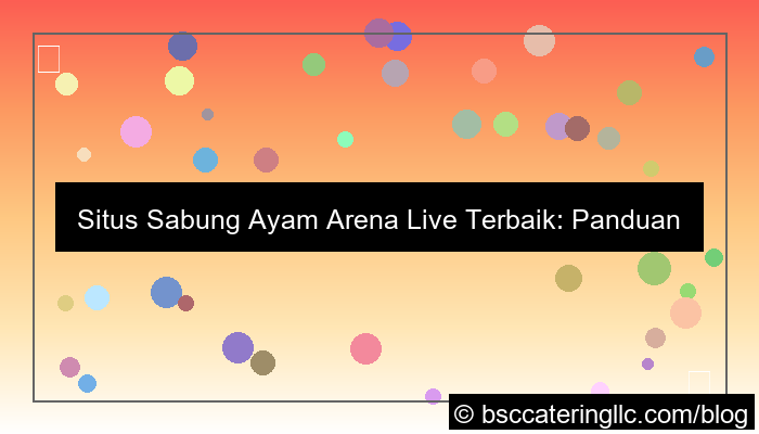 ilustrasi situs sabung ayam arena live