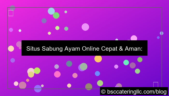 ilustrasi situs sabung ayam cepat dan aman