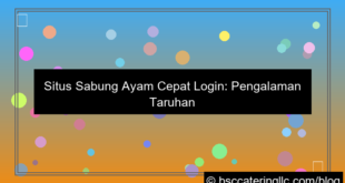 ilustrasi situs sabung ayam cepat login