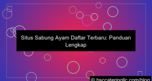 situs sabung ayam daftar terbaru