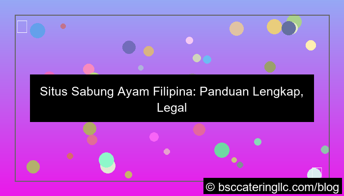 situs sabung ayam filipina