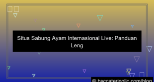 desain situs sabung ayam internasional live