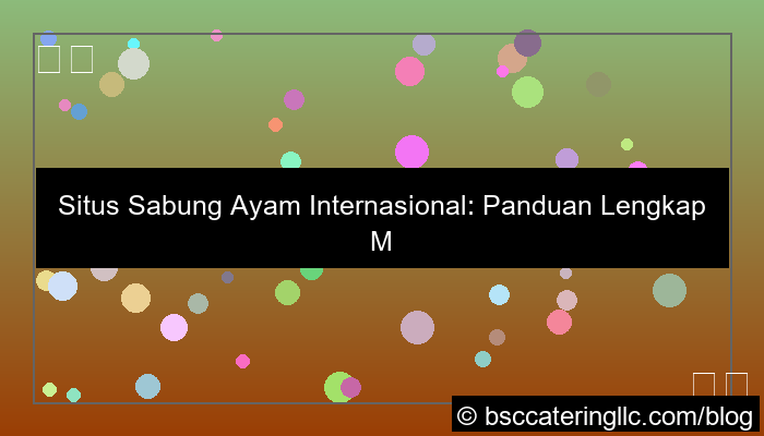 ilustrasi situs sabung ayam internasional
