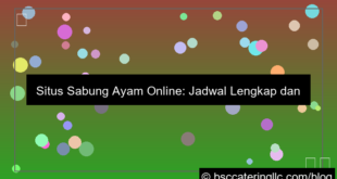 situs sabung ayam jadwal lengkap