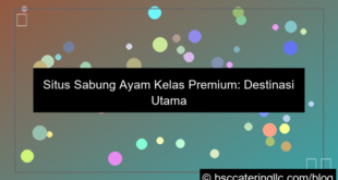 situs sabung ayam kelas premium