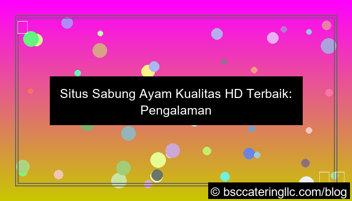 situs sabung ayam kualitas hd