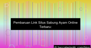 desain situs sabung ayam link update