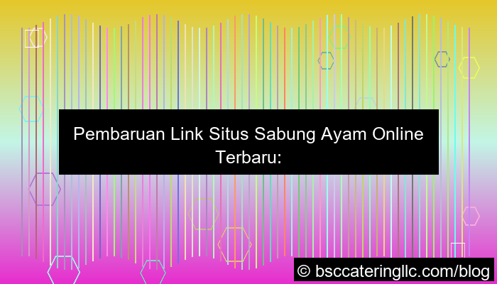 desain situs sabung ayam link update