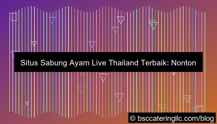 situs sabung ayam live thailand