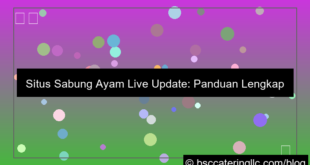 desain situs sabung ayam live update