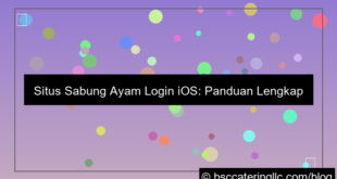 situs sabung ayam login ios