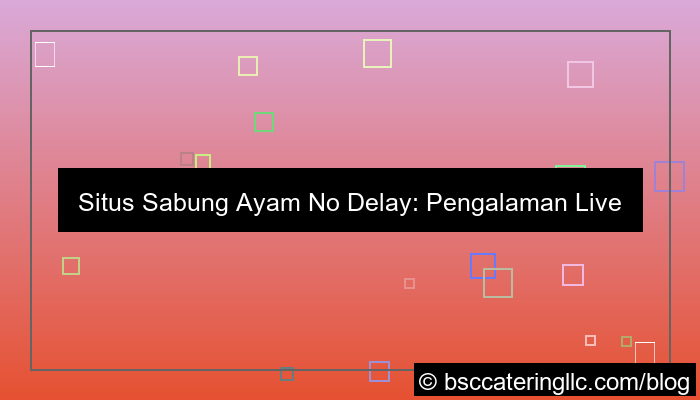 visual situs sabung ayam no delay