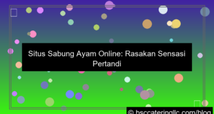 situs sabung ayam pertandingan seru