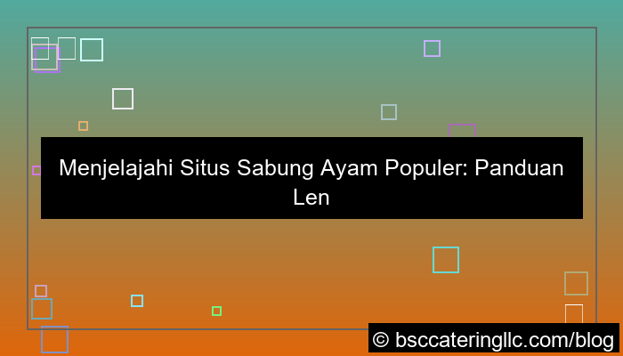 situs sabung ayam populer