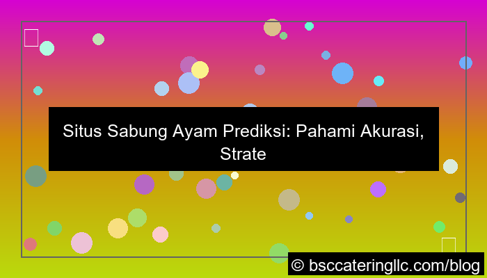 situs sabung ayam prediksi