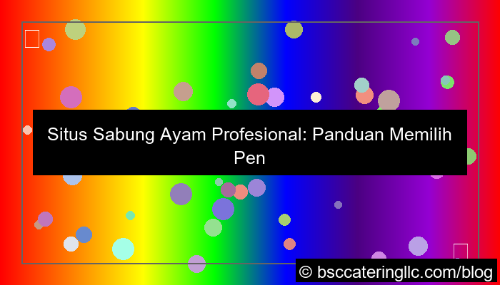 situs sabung ayam profesional