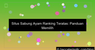 desain situs sabung ayam ranking teratas