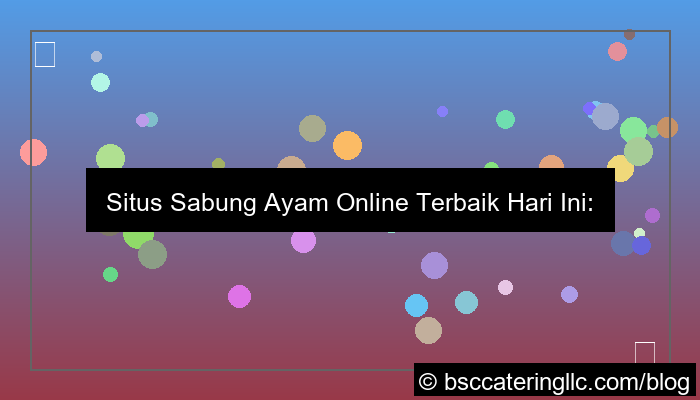 grafik situs sabung ayam rekomendasi hari ini