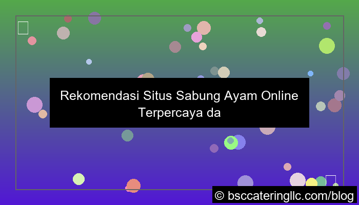 gambar situs sabung ayam rekomendasi terpercaya