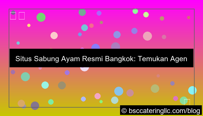 ilustrasi situs sabung ayam resmi bangkok