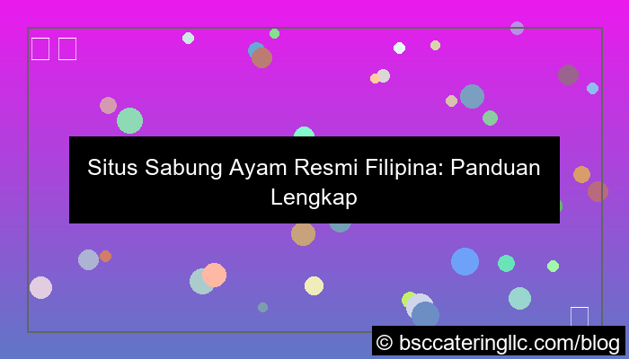 visual situs sabung ayam resmi filipina