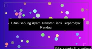 situs sabung ayam transfer bank