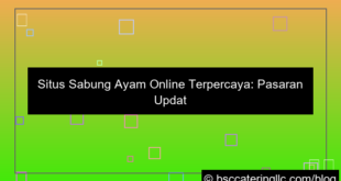 situs sabung ayam update pasaran