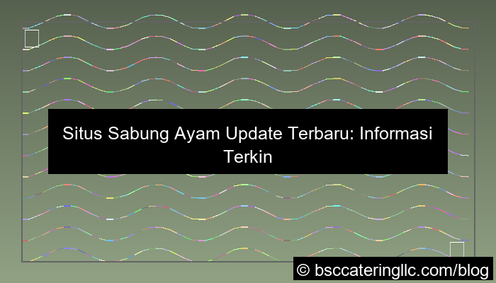 ilustrasi situs sabung ayam update