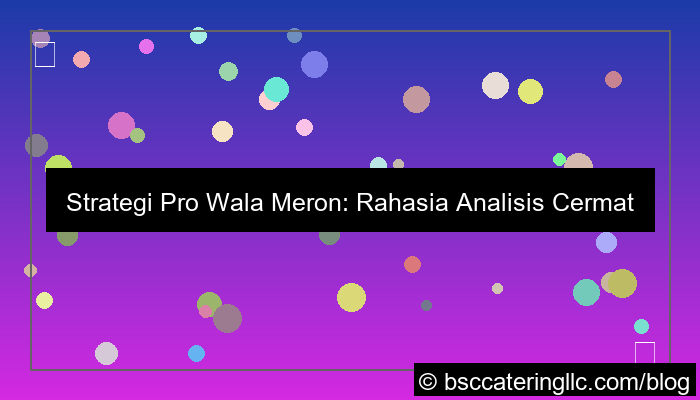 grafik strategi pro wala meron