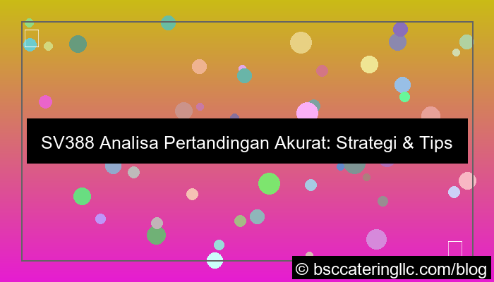 desain sv388 analisa pertandingan