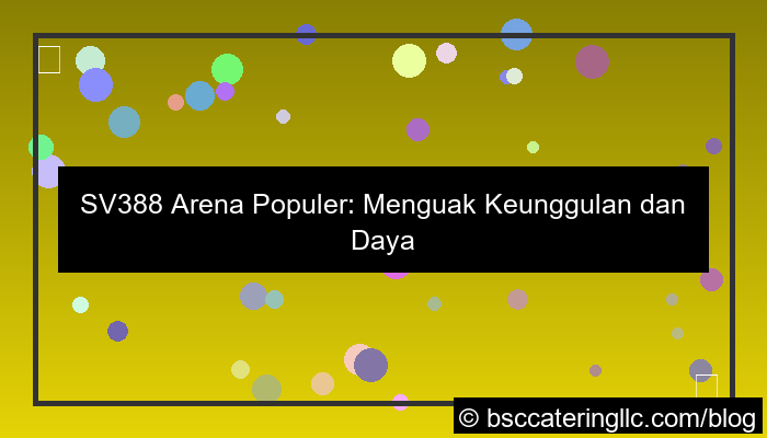 gambar sv388 arena populer