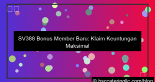grafik sv388 bonus member baru
