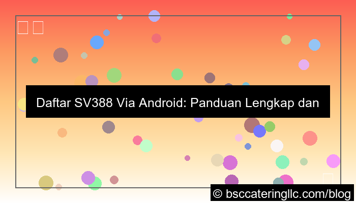 grafik sv388 daftar via android