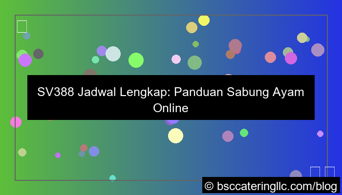 grafik sv388 jadwal lengkap