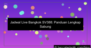 gambar sv388 jadwal live bangkok
