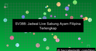sv388 jadwal live filipina