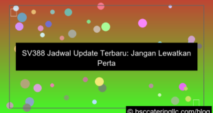 sv388 jadwal update