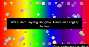 sv388 jam tayang bangkok