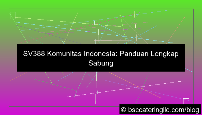 ilustrasi sv388 komunitas indonesia