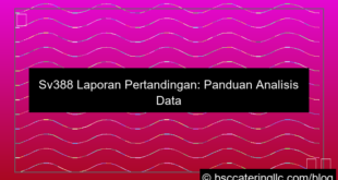 sv388 laporan pertandingan