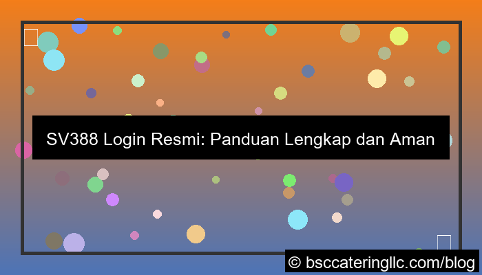 ilustrasi sv388 login resmi