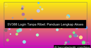 visual sv388 login tanpa ribet