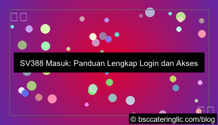 sv388 masuk